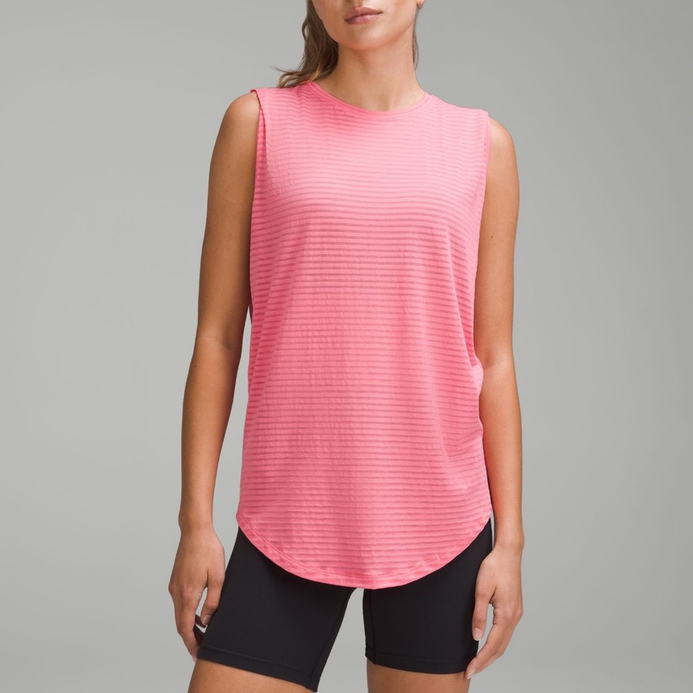 Lululemon Brunswick Muscle Tank in Sheer Stripe